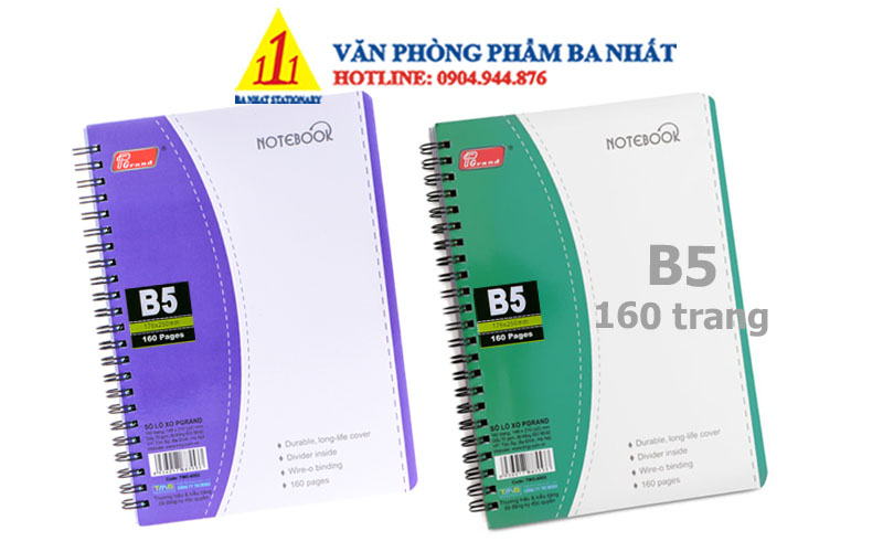 sổ lò xo, sổ lò xo dày, sổ lò xo B5, sổ lò xo 160 trang, sổ lò xo đẹp, sổ lò xo b5 160 trang, sổ tay lò xo, sổ lò xo grand, sổ lò xo pgrand