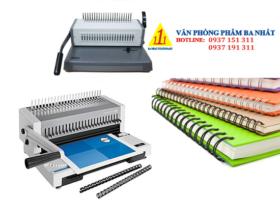 máy đóng sách, máy đống công văn, máy đóng gáy lò xo