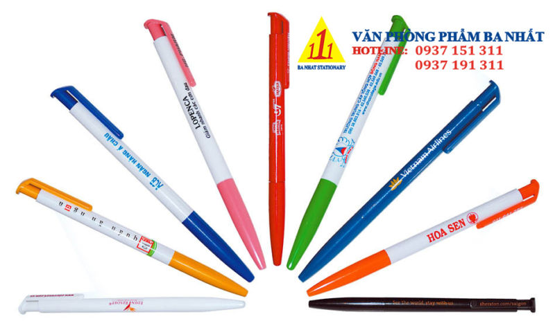 in bút bi quảng cáo, in bút quà tặng