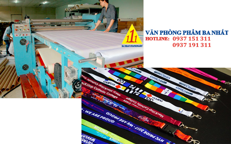 in dây đeo thẻ giá rẻ tphcm, in dây đeo bảng tên