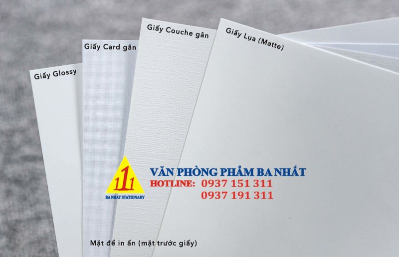các loại giấy in ảnh, giấy in ảnh