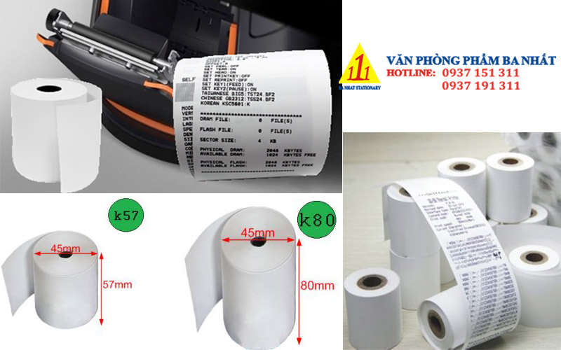 giấy in chuyển nhiệt, giấy cảm nhiệt