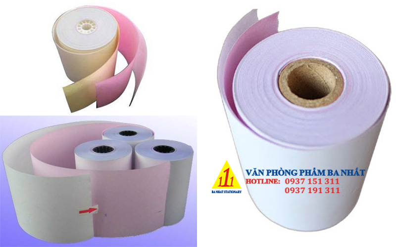 giấy in nhiệt 2 liên, giấy in nhiệt 3 liên