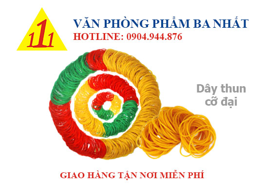 dây thun đại, thun buộc tiền lớn, dây thun lớn