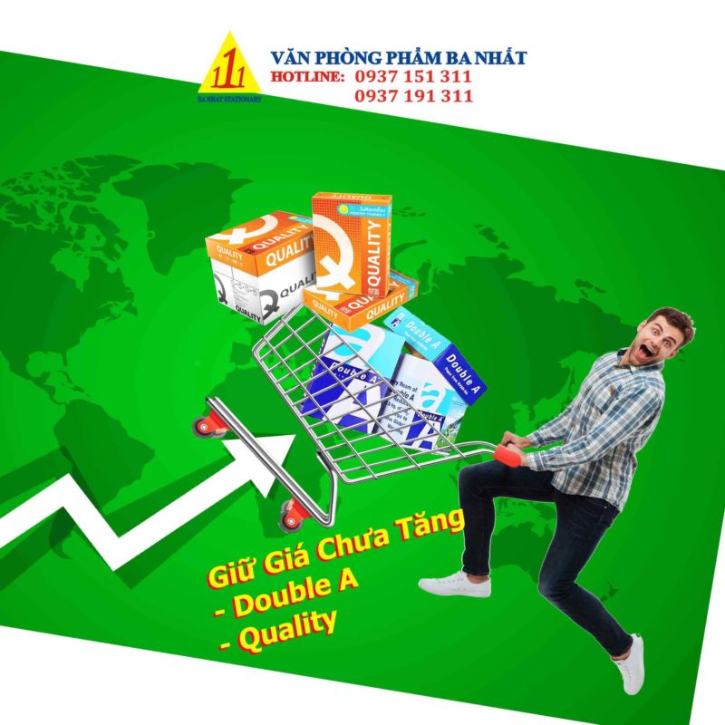 giá giấy double a, giá giấy quality