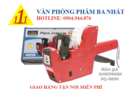máy bấm giá suremark, máy dán giá, suremark SQ 8800