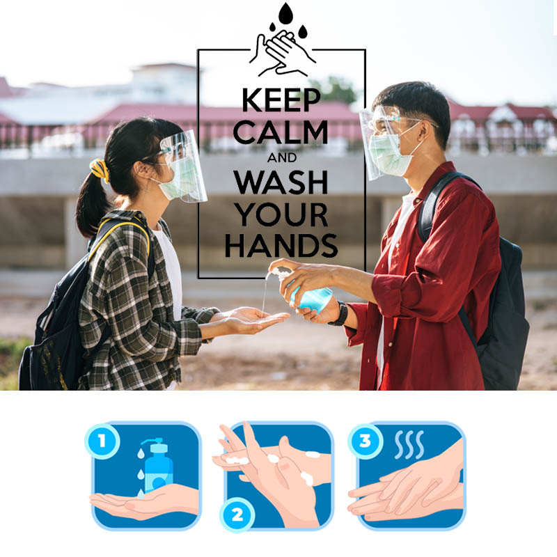 cách rửa tay khô