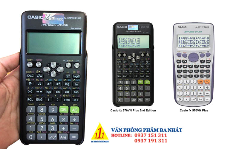 Nên Chọn Máy Tính Cầm Tay Casio FX-570VN Hay FX-570ES Plus?