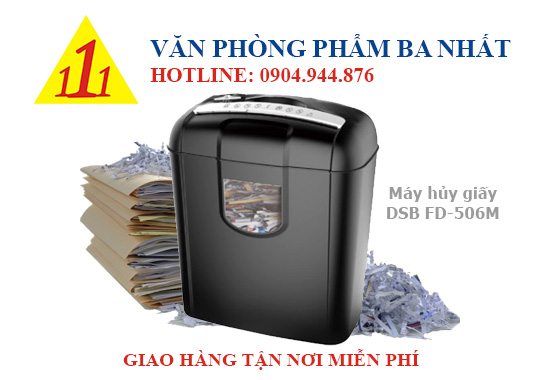 máy hủy tài liệu, máy hủy giấy, máy hủy giấy DSB FD 506M