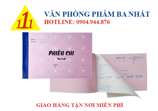 phiếu chi, phiếu chi tiền, phiếu chi 2 liên