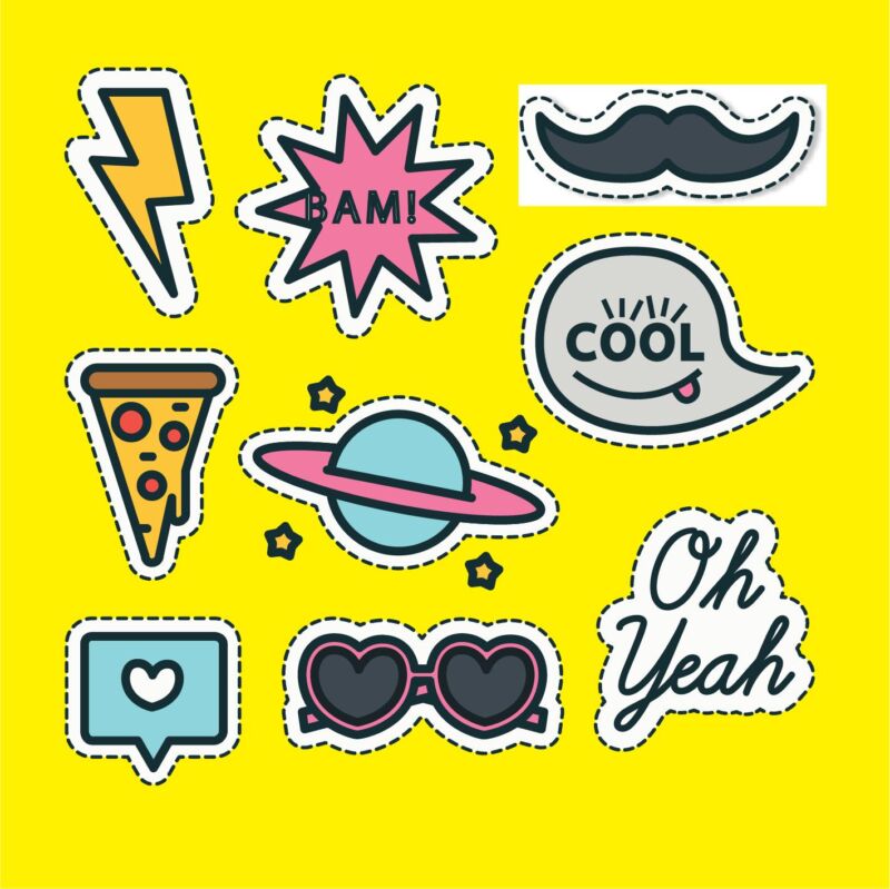 Cấu tạo decal sticker