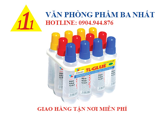 hồ dán giấy, keo nước dán giấy, hồ dán thiên long