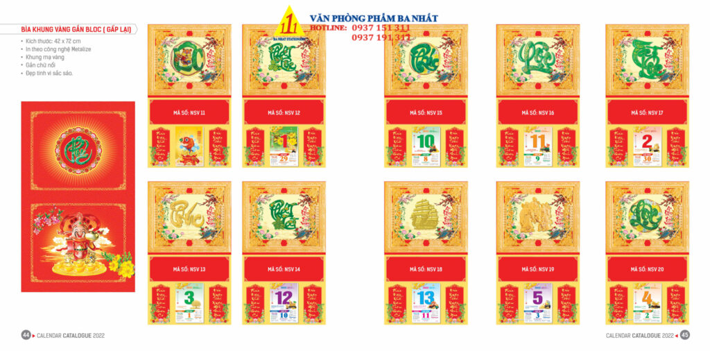 lịch bloc, lịch lốc, in lịch bloc, thiết kế lịch bloc 2022, in lịch bloc 2022 giá rẻ