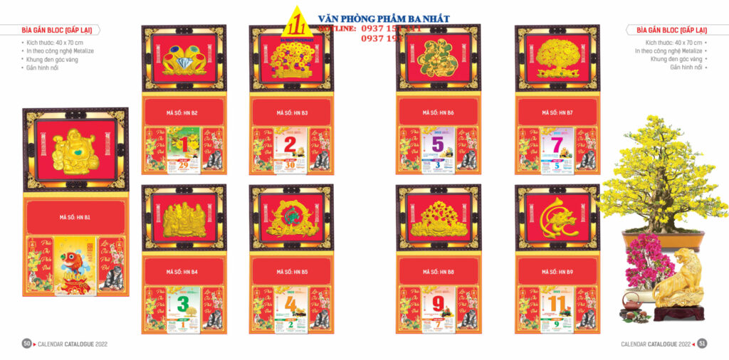 lịch bloc, lịch lốc, in lịch bloc, thiết kế lịch bloc 2022, in lịch bloc 2022 giá rẻ