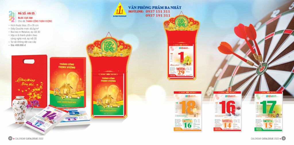lịch bloc, lịch lốc, in lịch bloc, thiết kế lịch bloc 2022, in lịch bloc 2022 giá rẻ