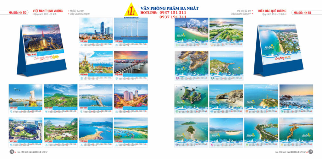 lịch bàn, lịch để bàn, in lịch để bàn, in lịch để bàn giá rẻ, in lịch để bàn 2022