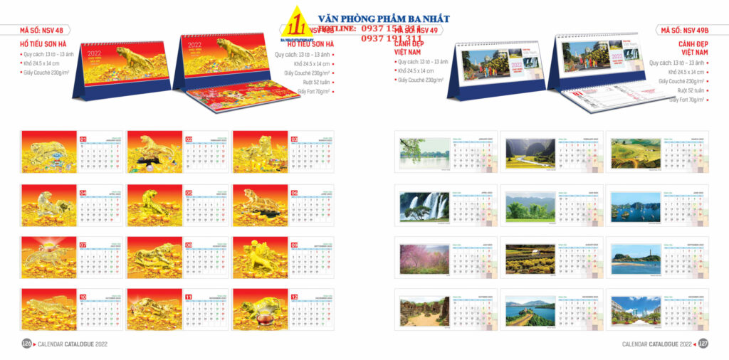 lịch bàn, lịch để bàn, in lịch để bàn, in lịch để bàn giá rẻ, in lịch để bàn 2022