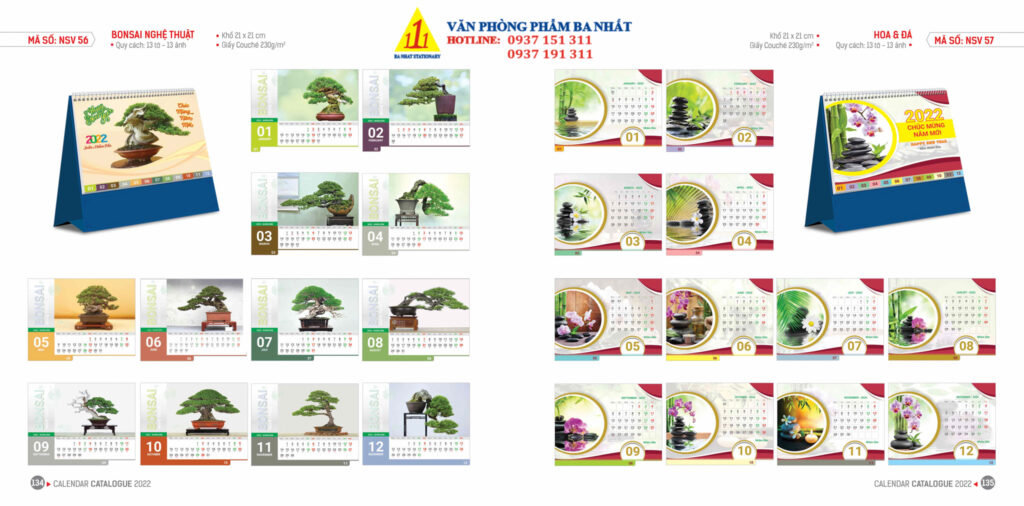 lịch bàn, lịch để bàn, in lịch để bàn, in lịch để bàn giá rẻ, in lịch để bàn 2022