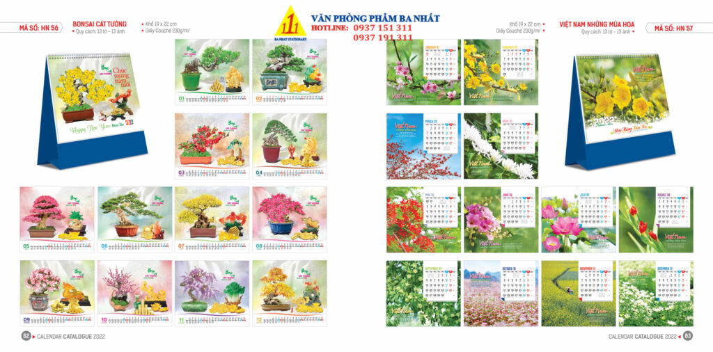 lịch bàn, lịch để bàn, in lịch để bàn, in lịch để bàn giá rẻ, in lịch để bàn 2022