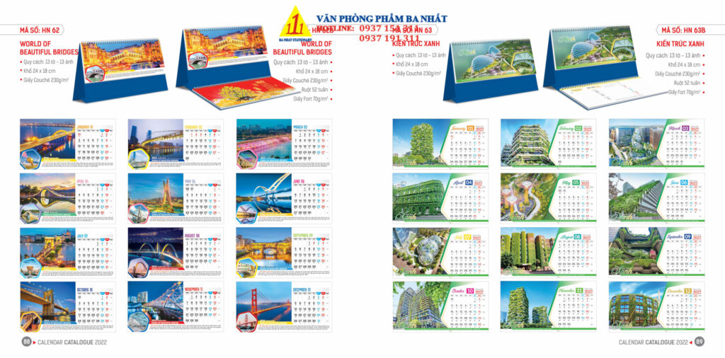 lịch bàn, lịch để bàn, in lịch để bàn, in lịch để bàn giá rẻ, in lịch để bàn 2022