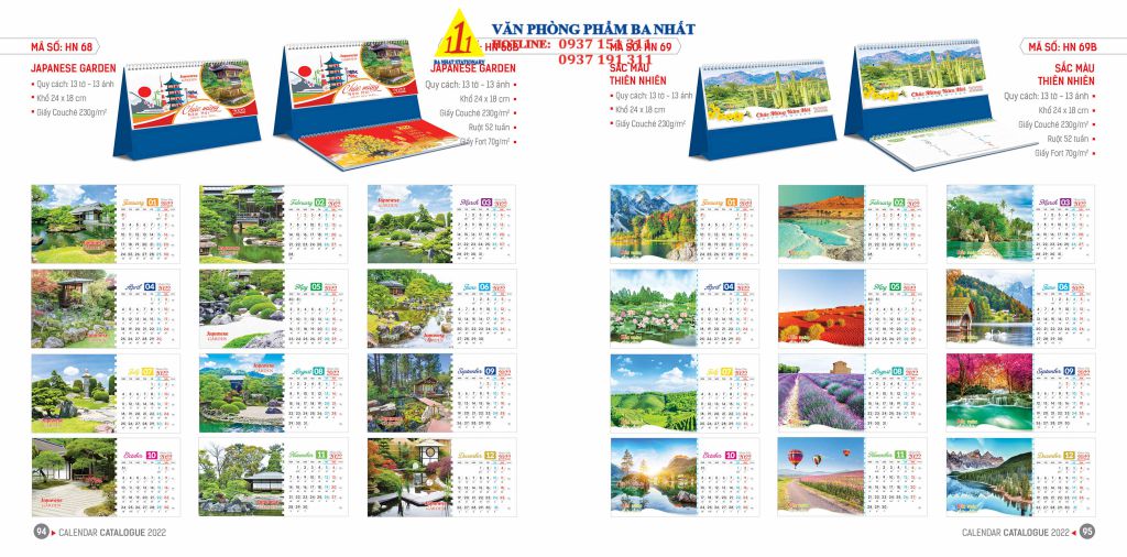 lịch bàn, lịch để bàn, in lịch để bàn, in lịch để bàn giá rẻ