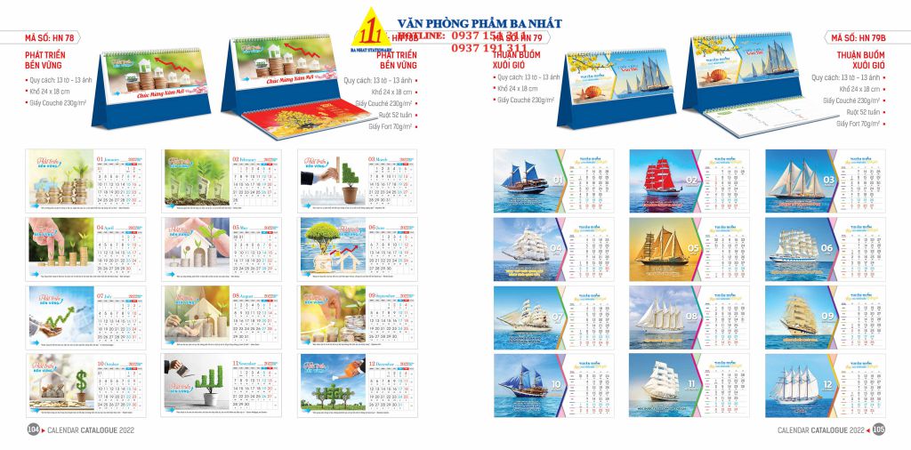 lịch bàn, lịch để bàn, in lịch để bàn, in lịch để bàn giá rẻ