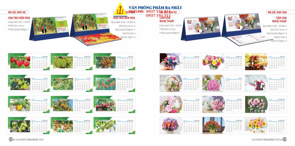 lịch bàn, lịch để bàn, in lịch để bàn, in lịch để bàn giá rẻ