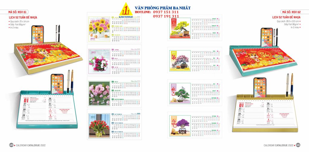 lịch bàn, lịch để bàn, in lịch để bàn, in lịch để bàn giá rẻ
