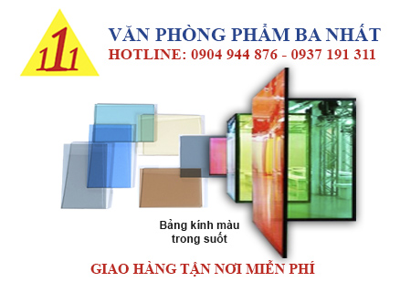 bảng kính màu, bảng kính trong suốt nhiều màu sắc treo tường