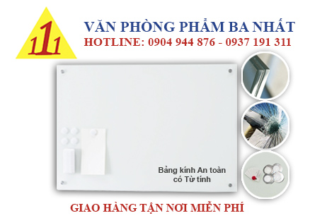 bảng kính từ, bảng kính từ an toàn hít nam châm treo tường