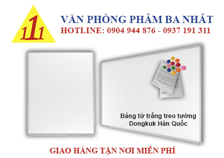 bảng từ trắng, bảng từ trắng treo tường Dongkuk Hàn quốc giá rẻ