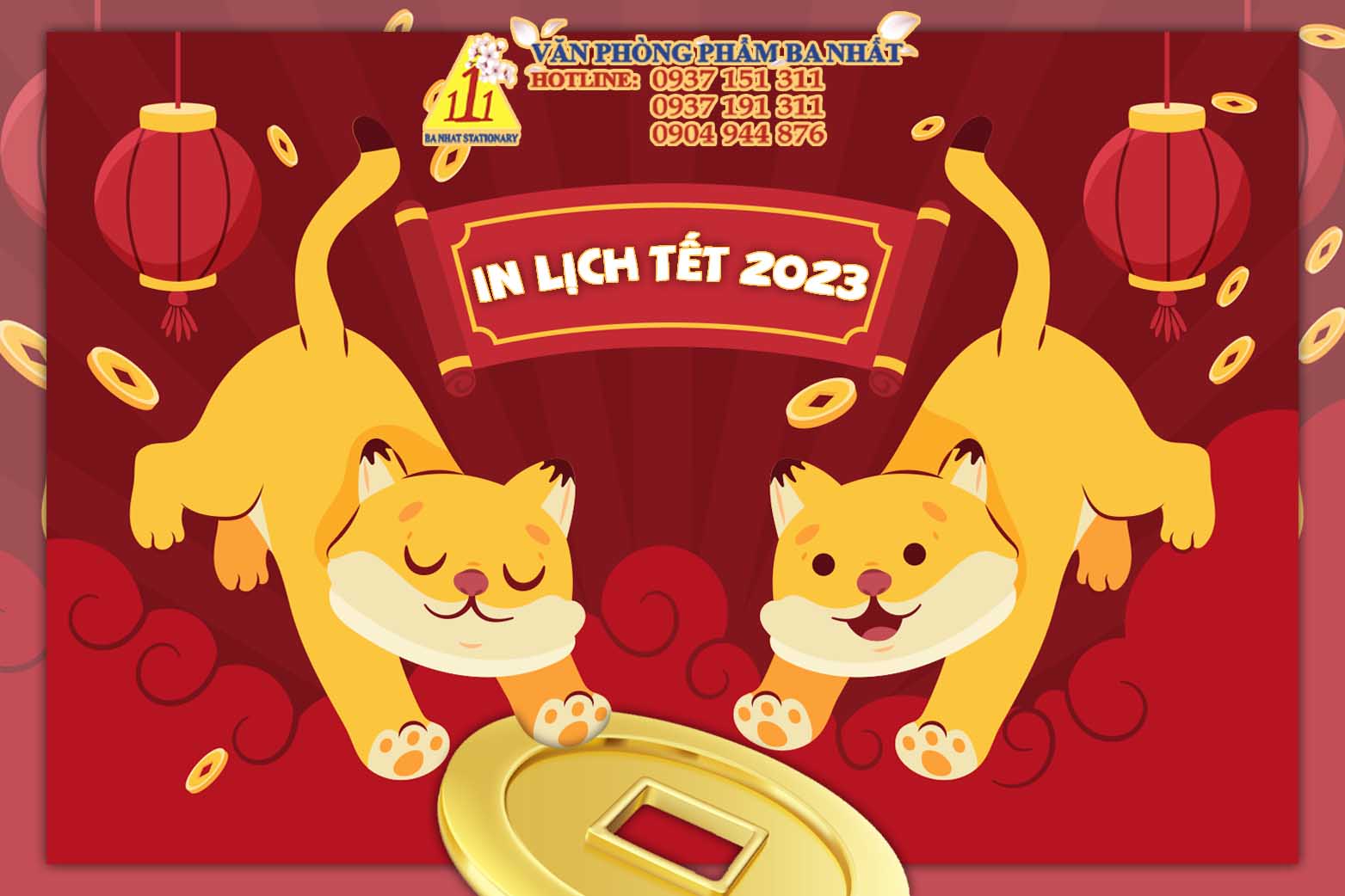 in lịch tết 2023 quý mão giá rẻ tại TPHCM